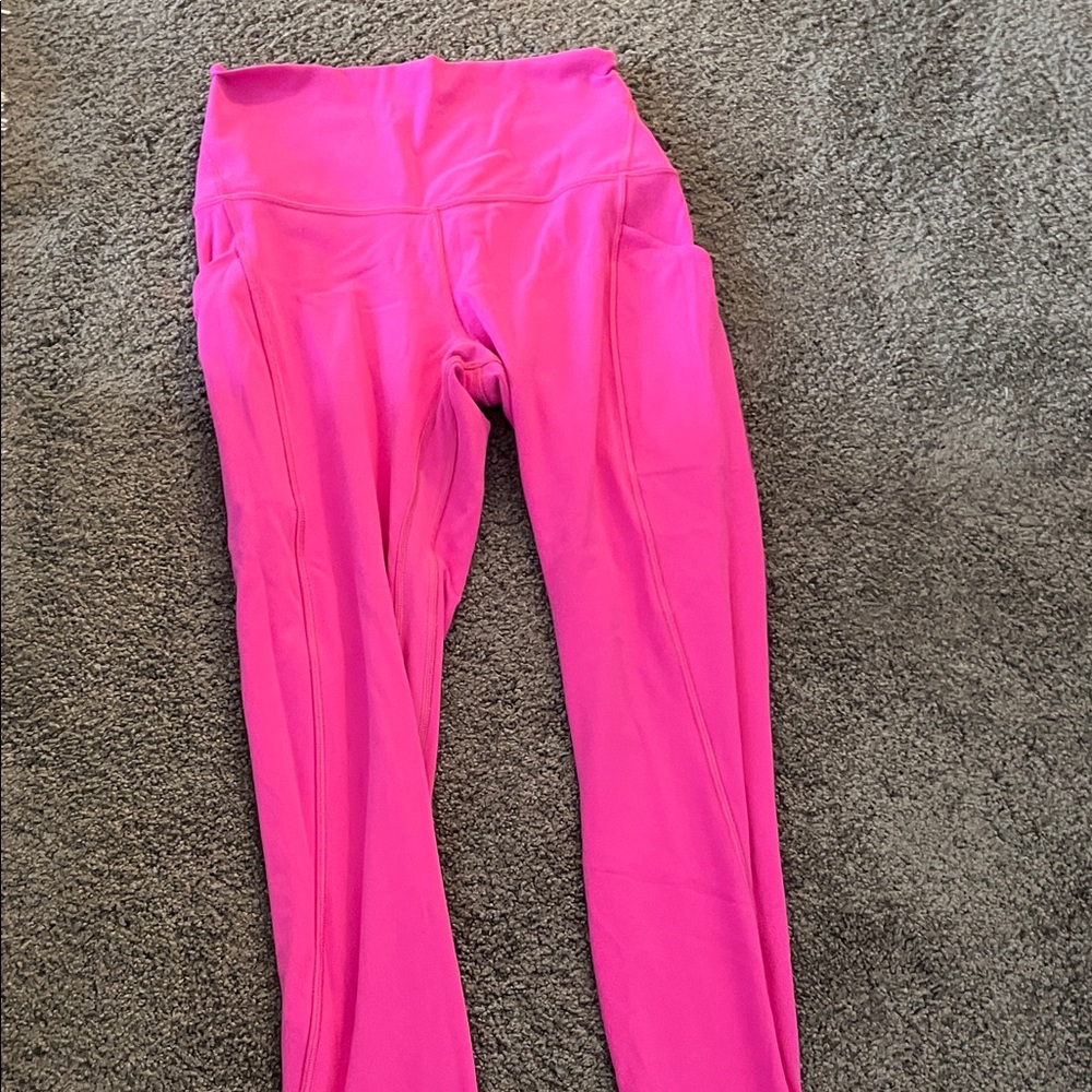 lululemon athletica Pink Leggings